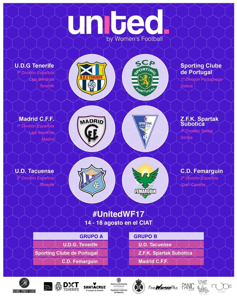 Tenerife acoge el United by Women’s Football, primer torneo de fútbol femenino internacional de Canarias