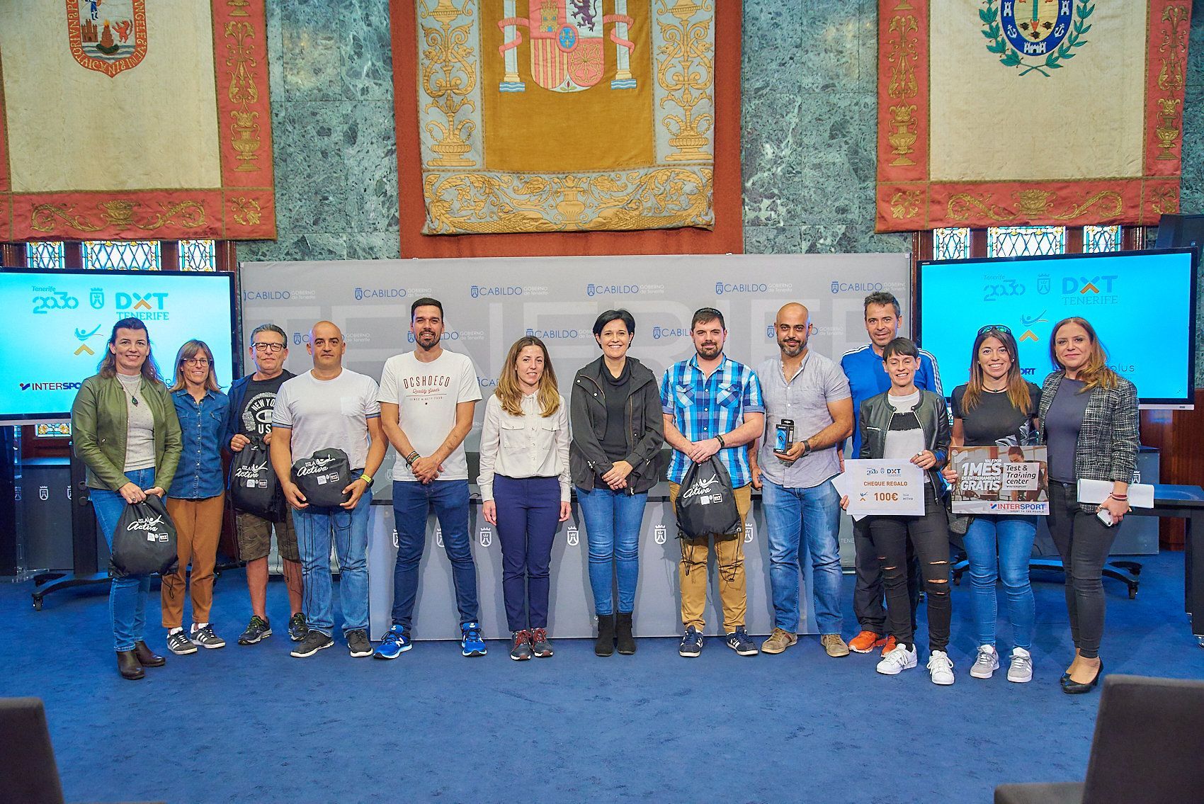 Entrega Premios Tenerife Isla Activa Reto Tenerife Juega en Igualdad