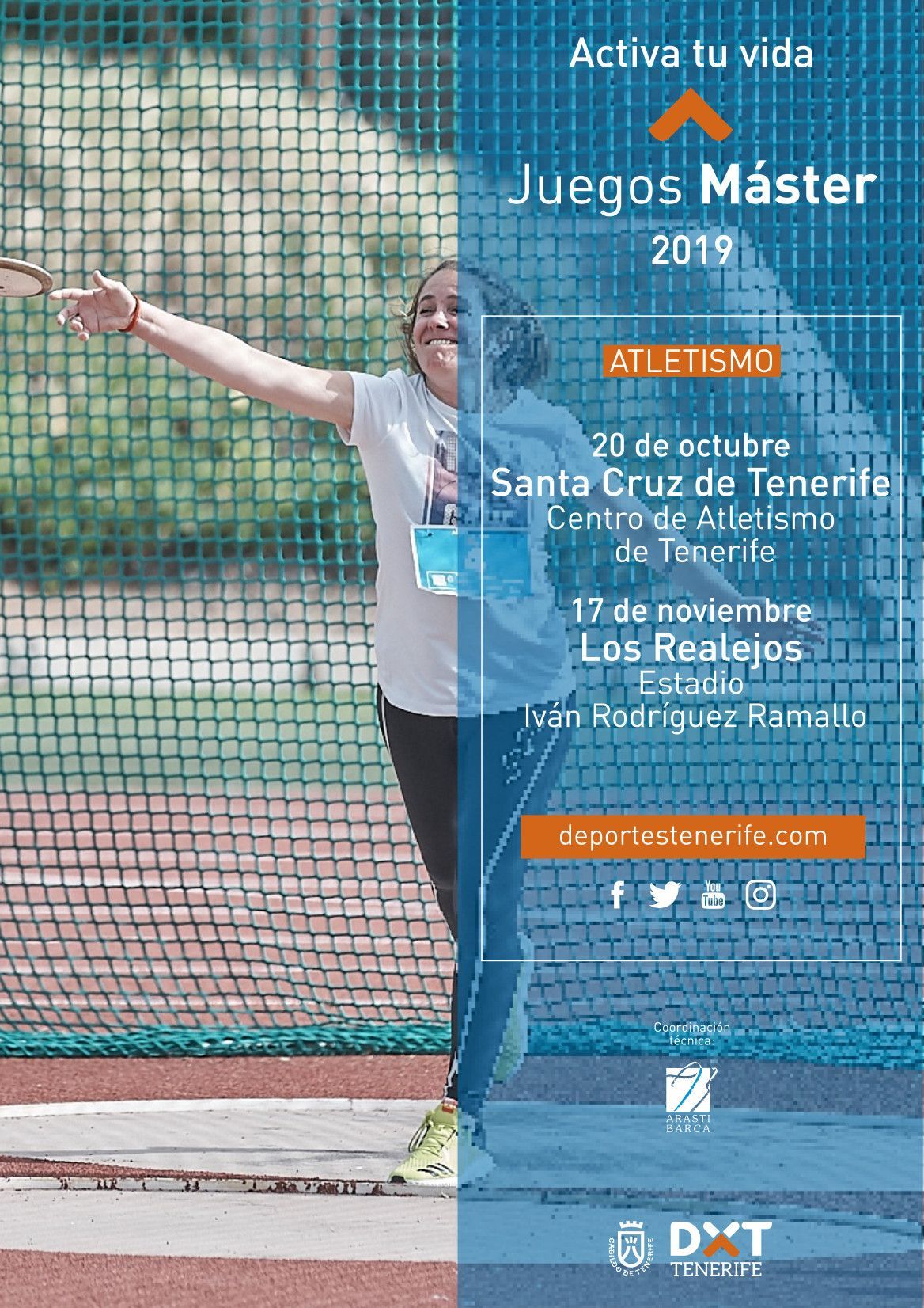 Atletismo Juegos Máster 2019