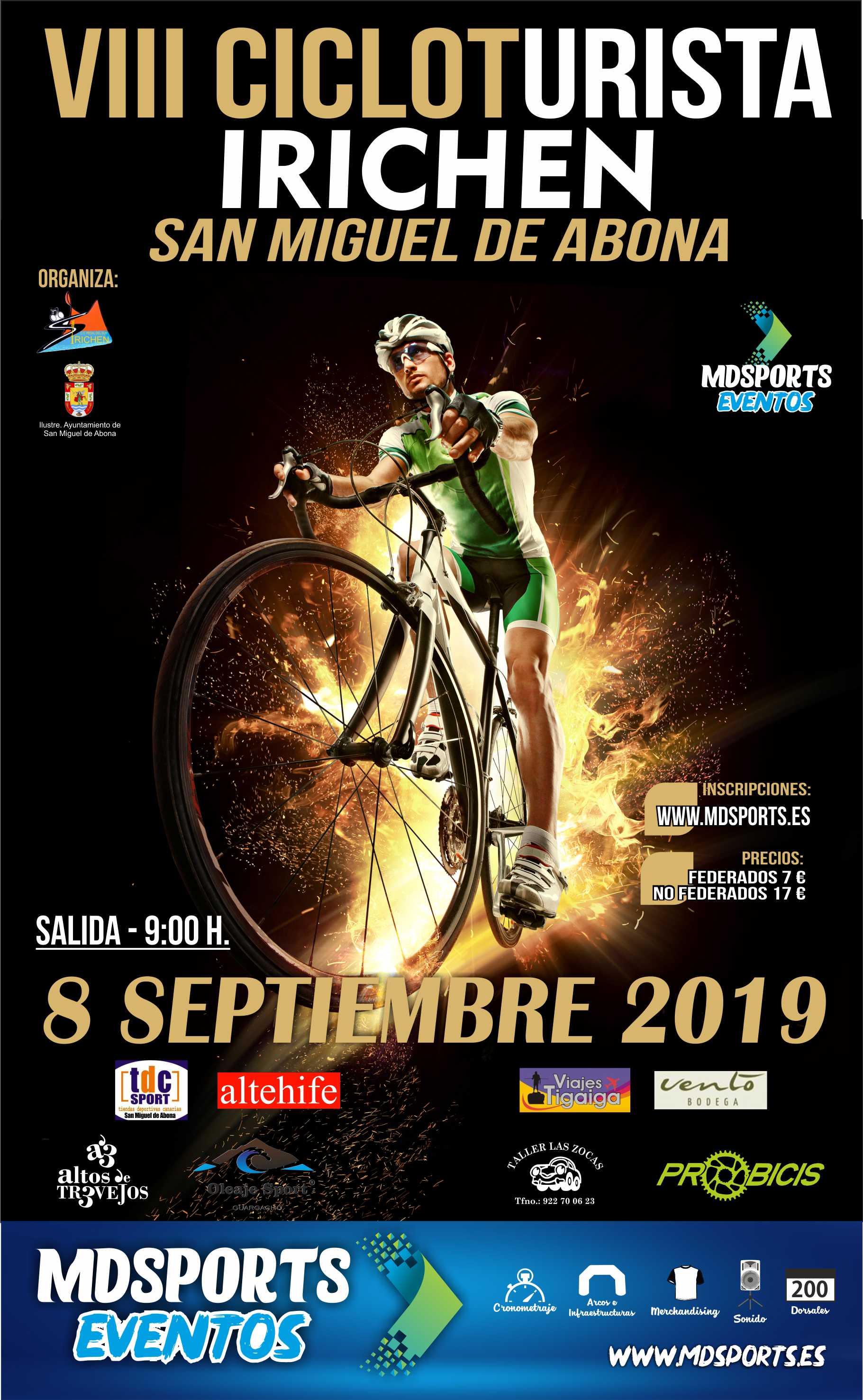 VIII Cicloturista Irichen San Miguel de Abona