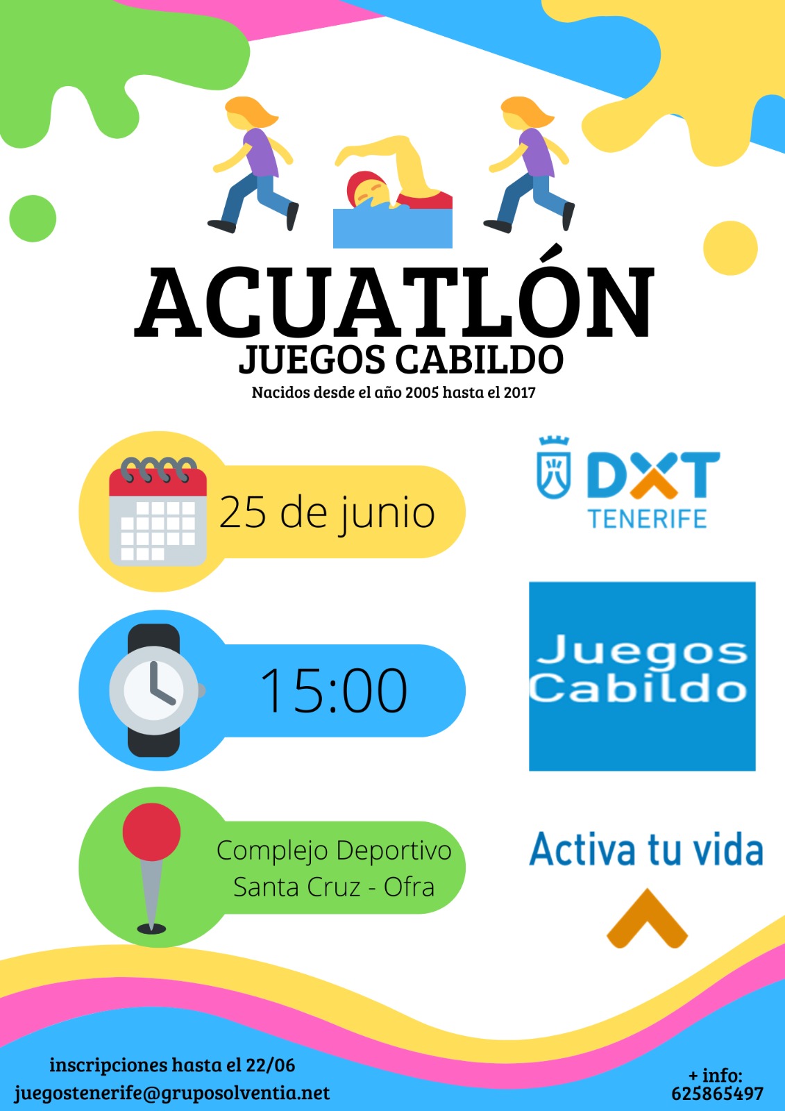 Jornada de Acuatlón de los XXXV Juegos Cabildo