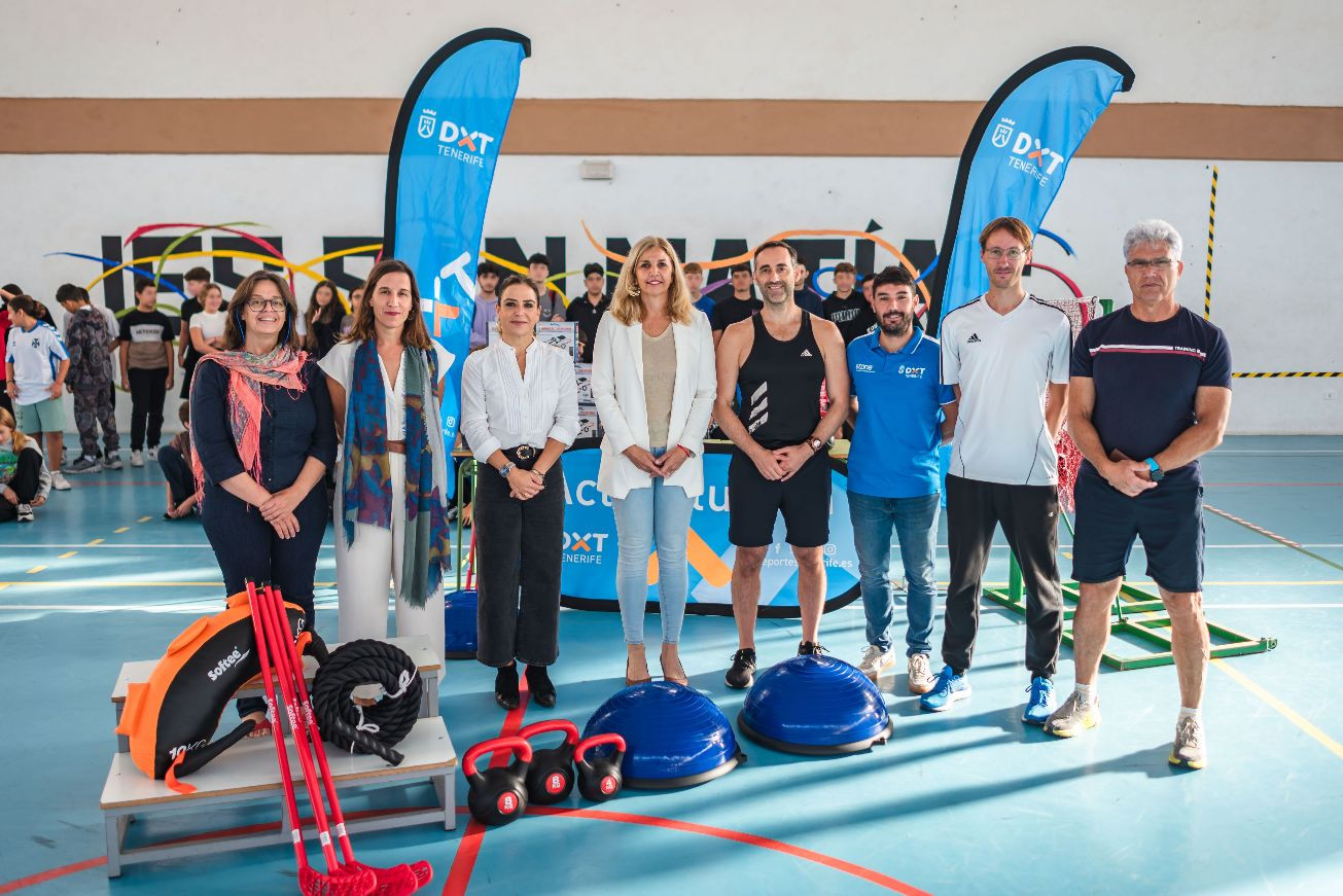 El Cabildo fomenta los recreos activos en los centros educativos para impulsar la actividad físico-deportiva en la población juvenil