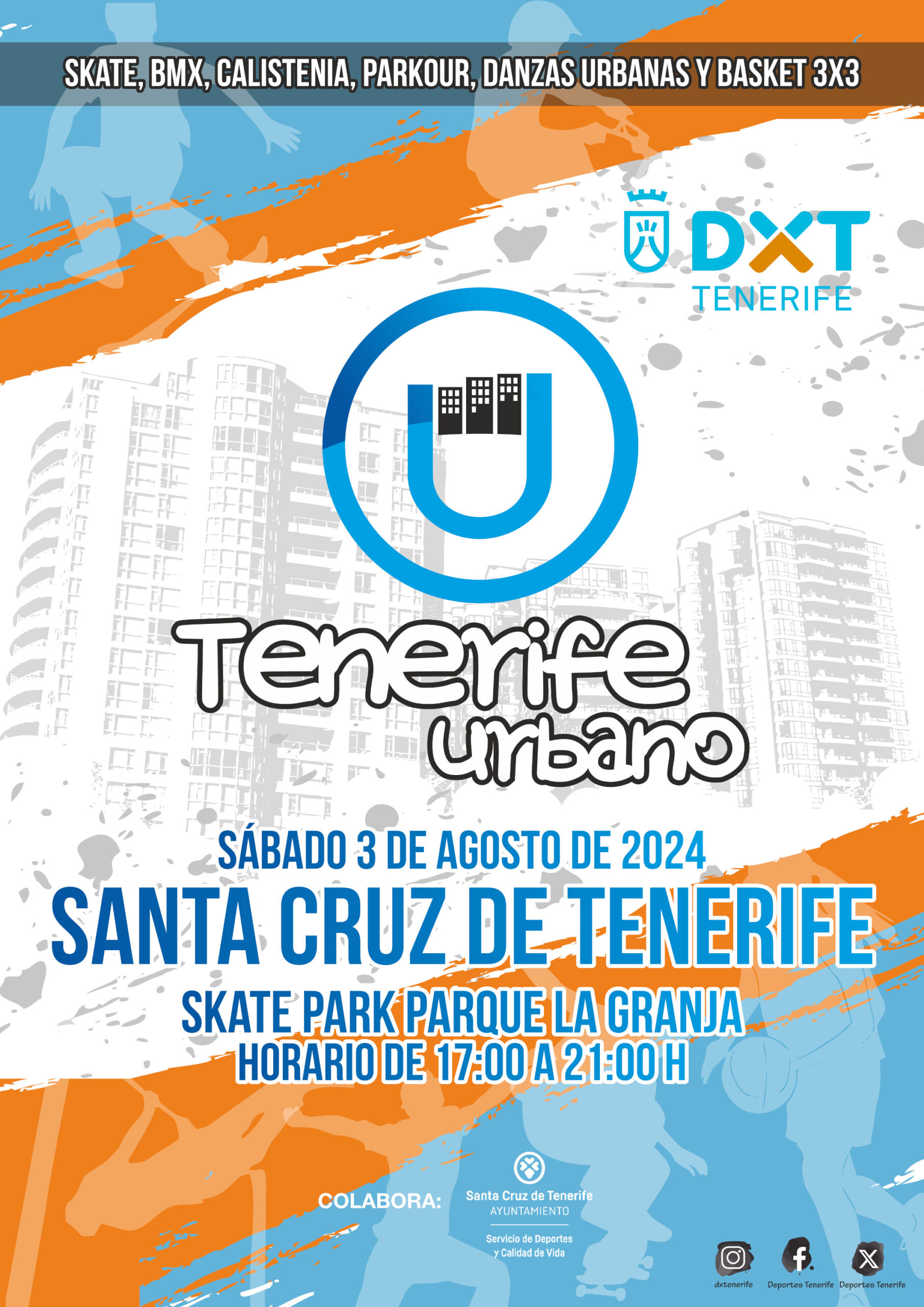 Cartel Tenerife Urbano 2024 Santa Cruz scaled