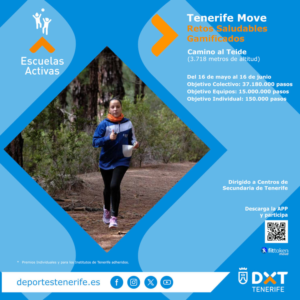 ‘Tenerife Move’ propone un segundo reto a los centros de Educación Secundaria de la Isla (foto 2)