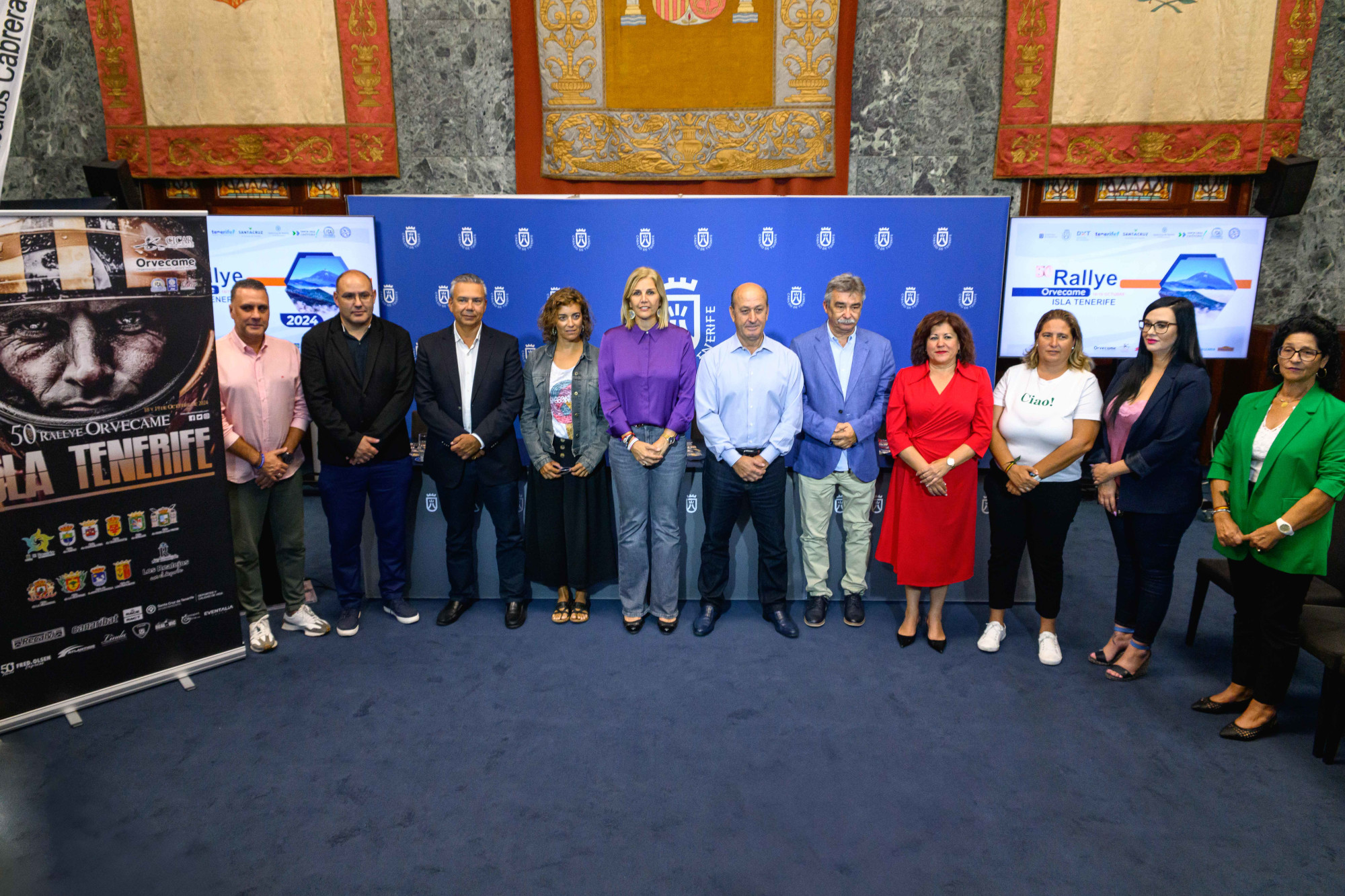 El Cabildo acoge la presentación del 50º Rallye Orvecame Isla Tenerife