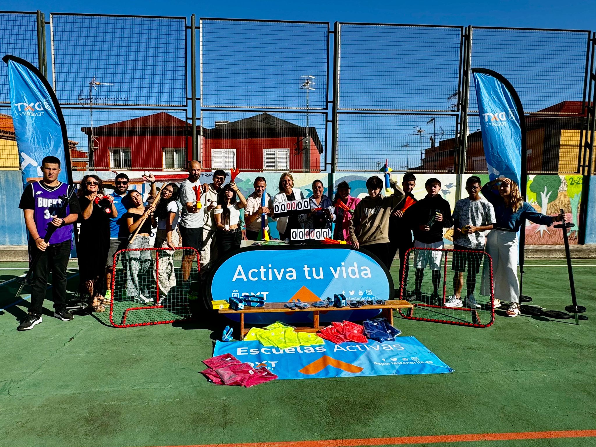 El Cabildo impulsa los Recreos Activos en 86 centros educativos de Tenerife durante este curso escolar