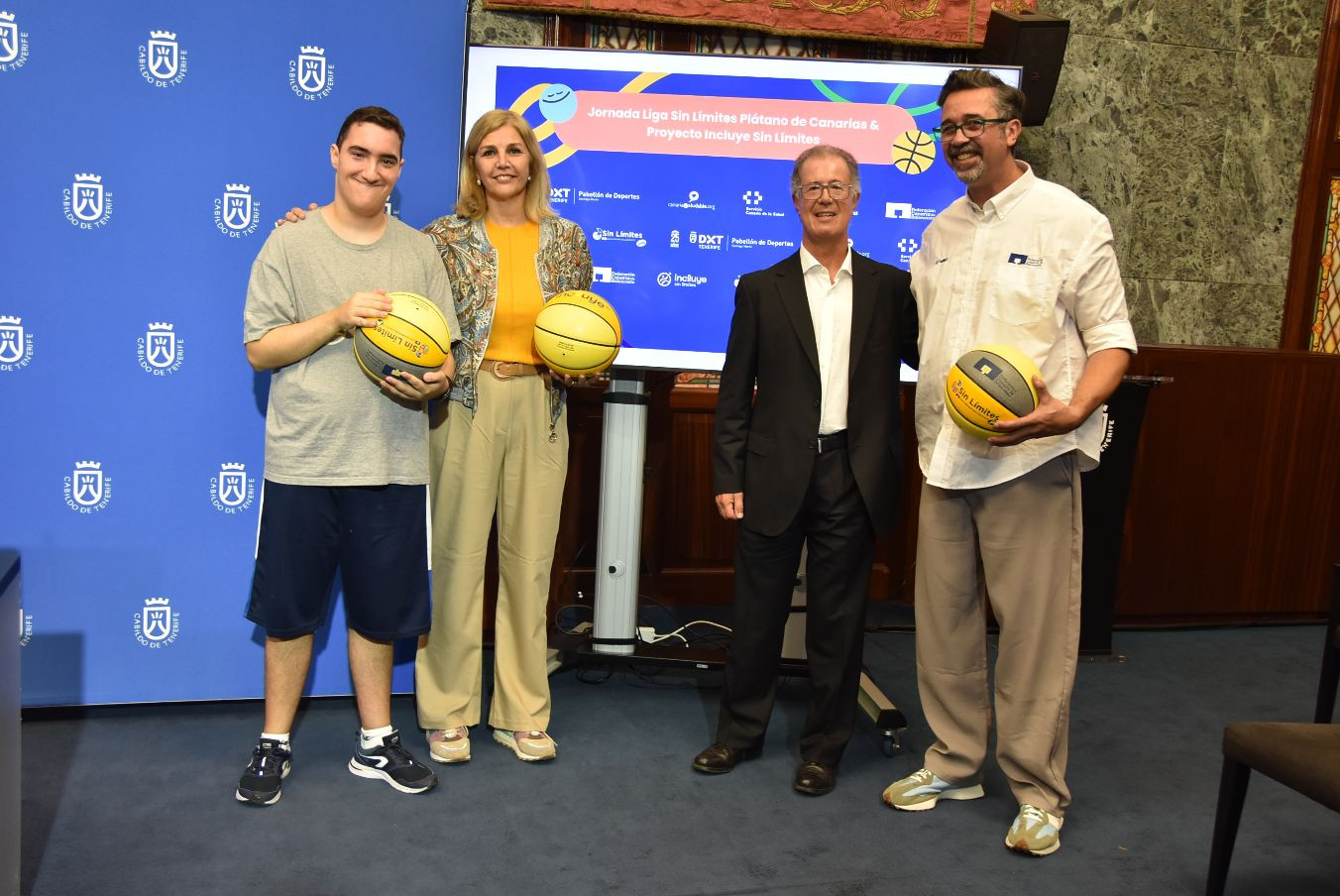 El Pabellón Santiago Martín acoge la gran fiesta del baloncesto inclusivo