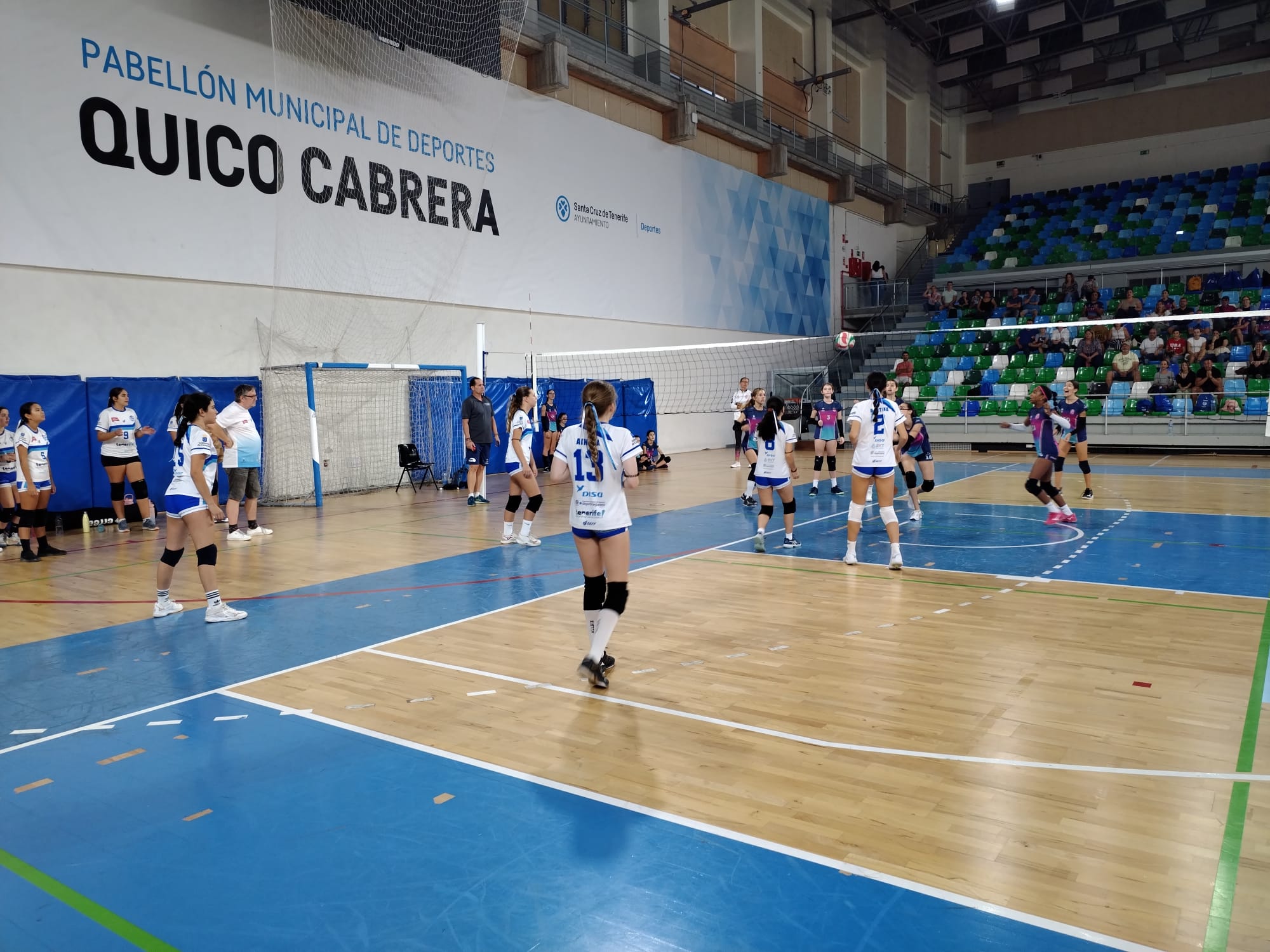 El voleibol disputa este sábado una nueva jornada en los Juegos Cabildo