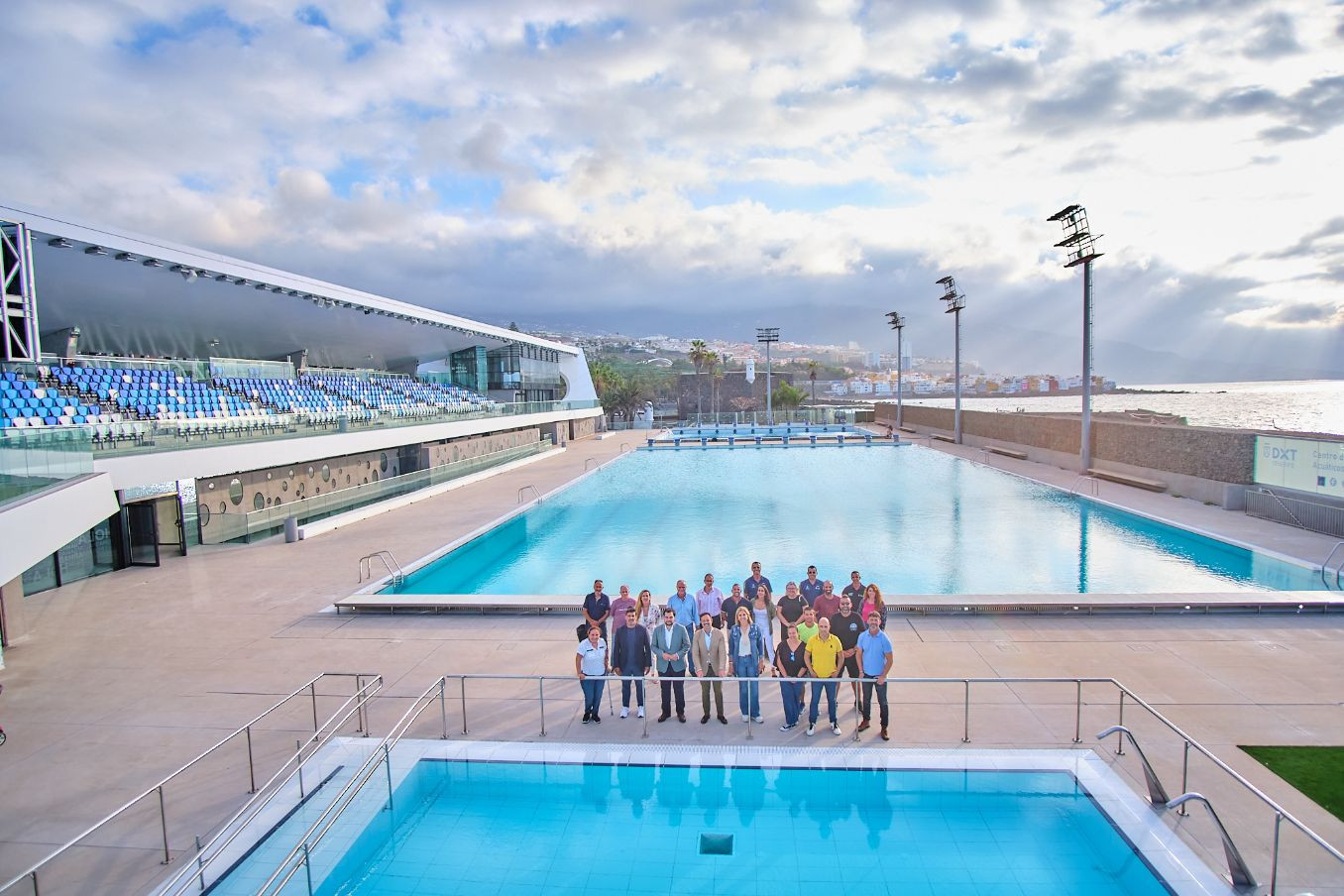 El Cabildo invertirá 431.000 euros en el equipamiento deportivo del Centro de Deportes Acuáticos de Tenerife