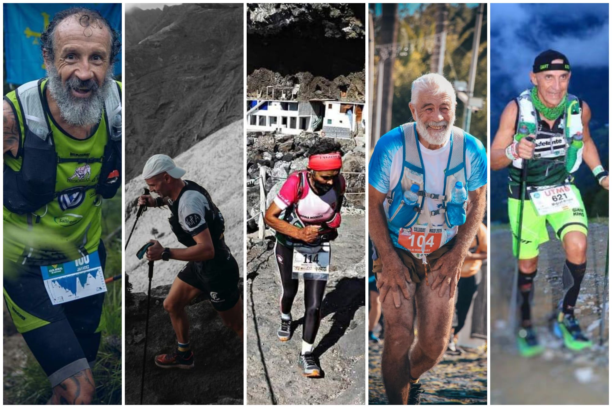 La Tenerife Bluetrail by UTMB® reconoce los méritos de cinco ‘leyendas’ canarias del trail running