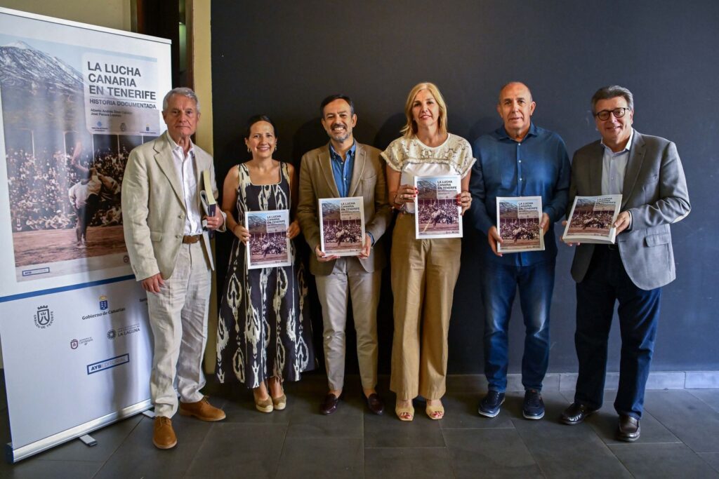 El Cabildo presenta en el MUNA el libro ‘La lucha canaria en Tenerife’, una obra imprescindible para conocer la historia insular del deporte vernáculo