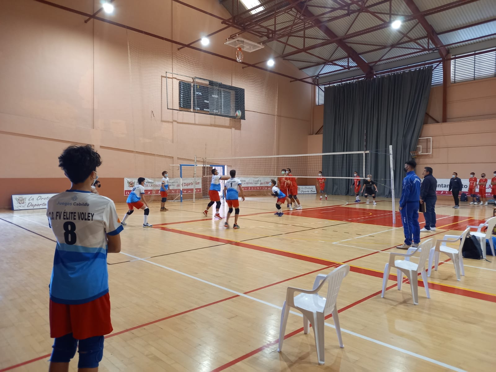 Este sábado se disputa la quinta jornada de las diferentes categorías en voleibol dentro de los XXXIV Juegos Cabildo de Tenerife