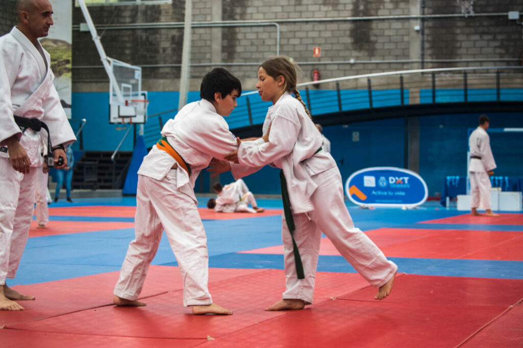 Arona acoge la jornada final de judo en los Juegos Cabildo