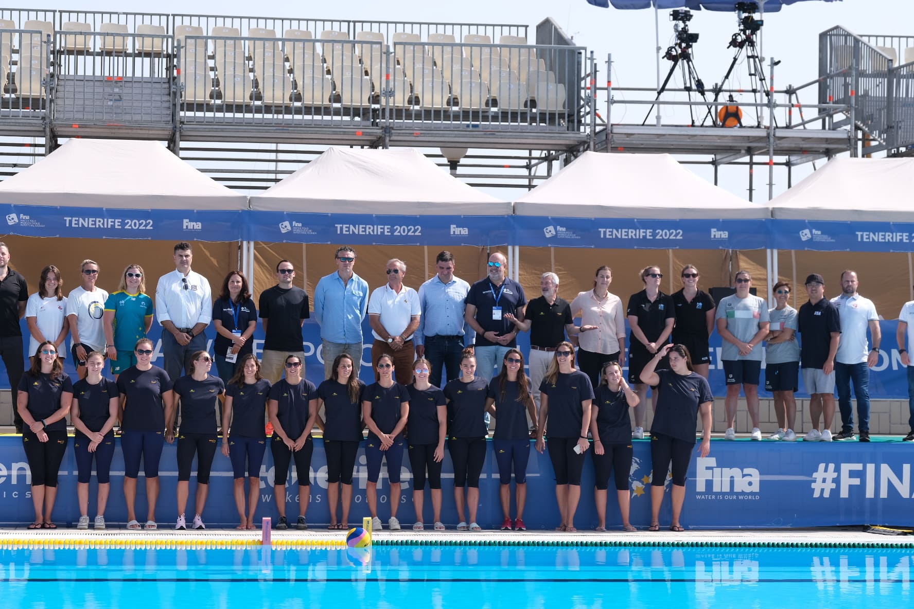 Ocho selecciones disputan en Tenerife la Superfinal de la World League femenina de waterpolo Ocho selecciones disputan en Tenerife la Superfinal de la World League femenina de waterpolo