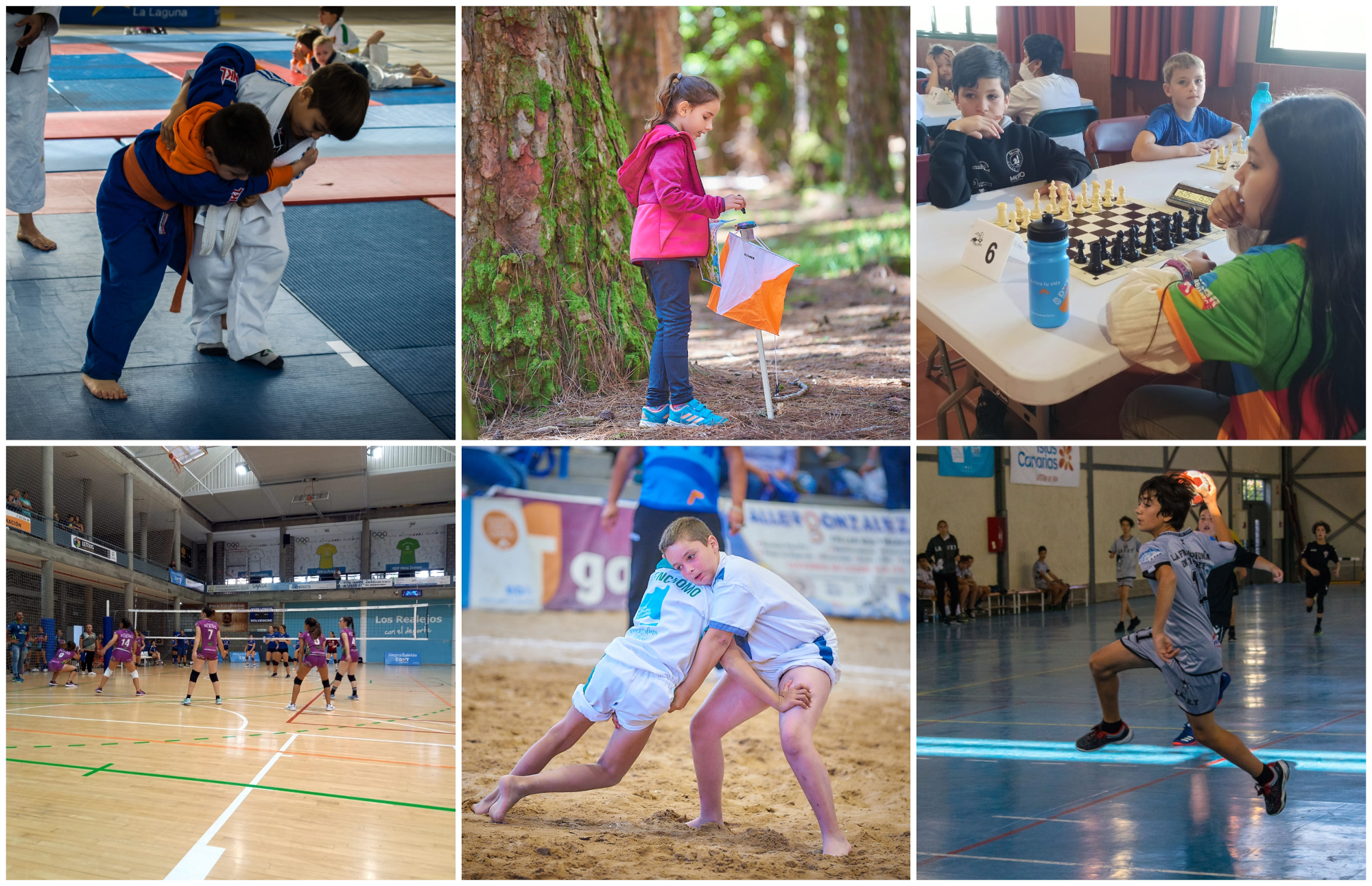 Seis modalidades deportivas, cuatro de ellas de estreno, movilizan a 2000 jóvenes el próximo fin de semana Seis modalidades deportivas, cuatro de ellas de estreno, movilizan a 2000 jóvenes el próximo fin de semana