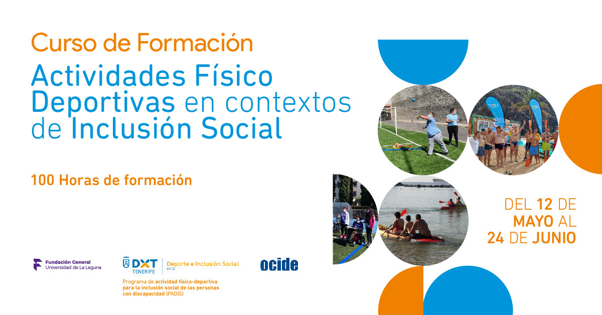 El Cabildo refuerza la formación del personal técnico en prácticas deportivas inclusivas