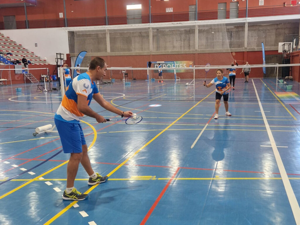 Vuelve el bádminton a los Juegos Máster