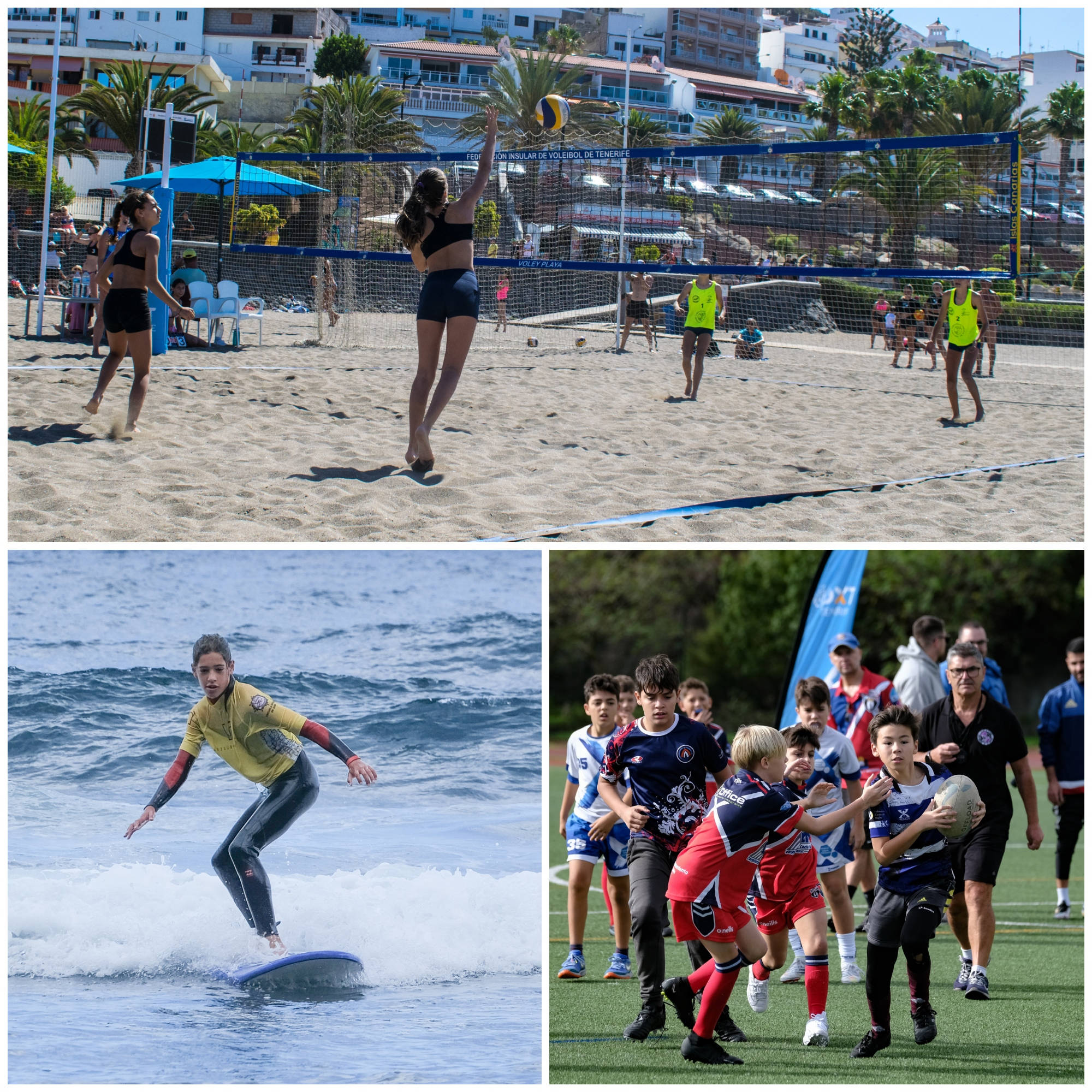 Los Juegos Cabildo celebran el fin de curso escolar con tres modalidades deportivas