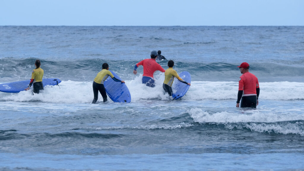 El estreno de surf en los Juegos Cabildo nos lleva a la playa de El Socorro