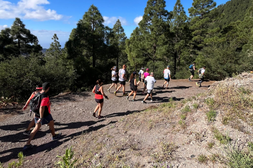 Tegueste acoge la segunda jornada de trail en los Juegos Máster