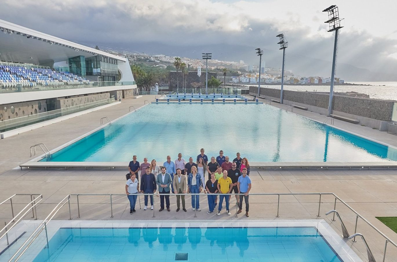 El Cabildo continúa con los trabajos de puesta al día del Centro de Deportes Acuáticos