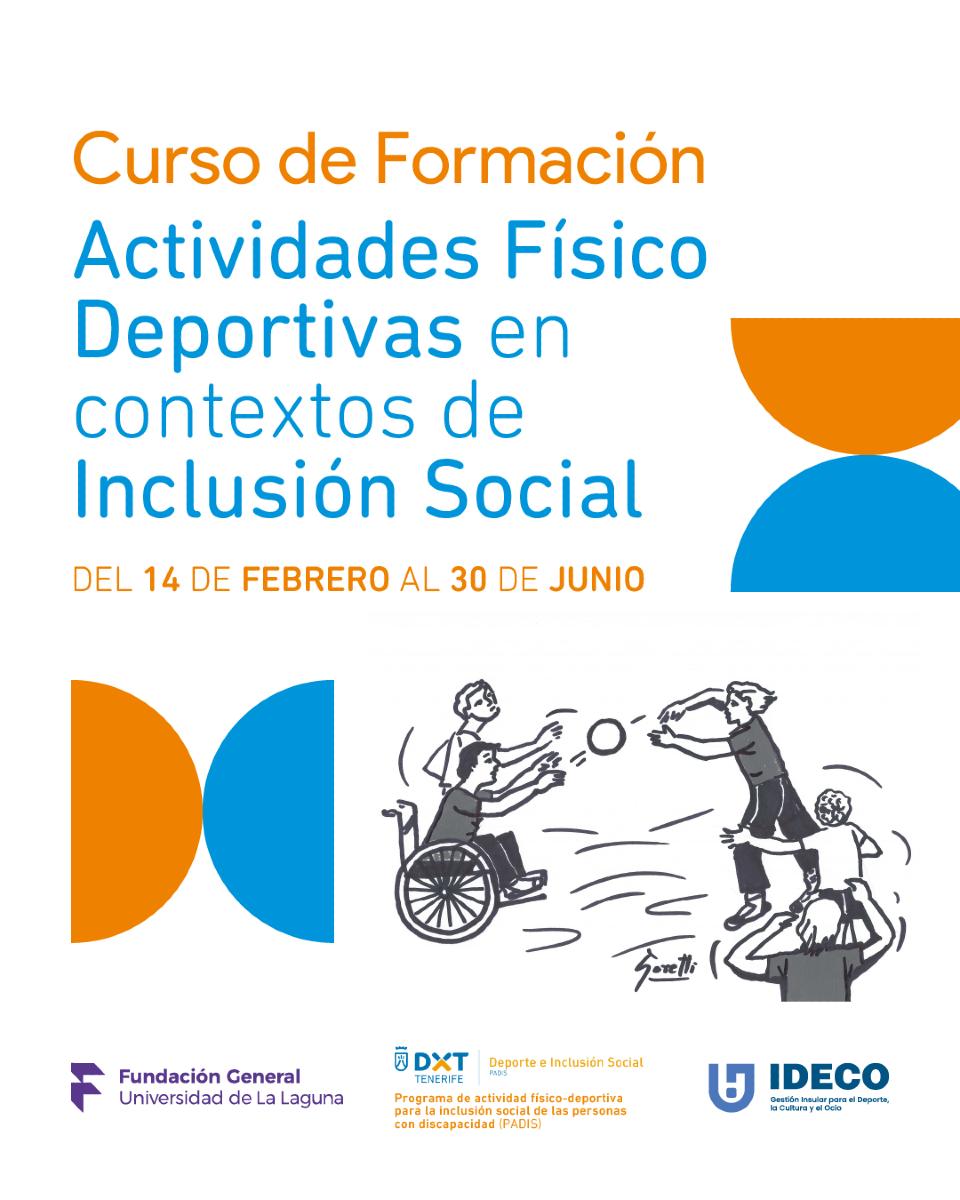 El Cabildo refuerza la formación del personal técnico para favorecer las prácticas deportivas inclusivas