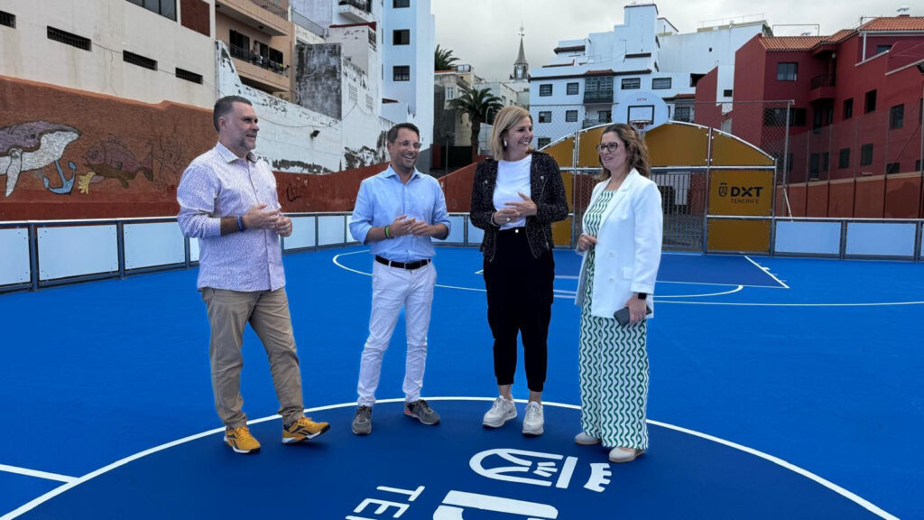 El Cabildo ya ha instalado 15 pistas multideporte en la isla