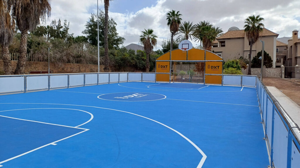 El Cabildo pone en marcha tres nuevas pistas multideporte en el sur de la Isla