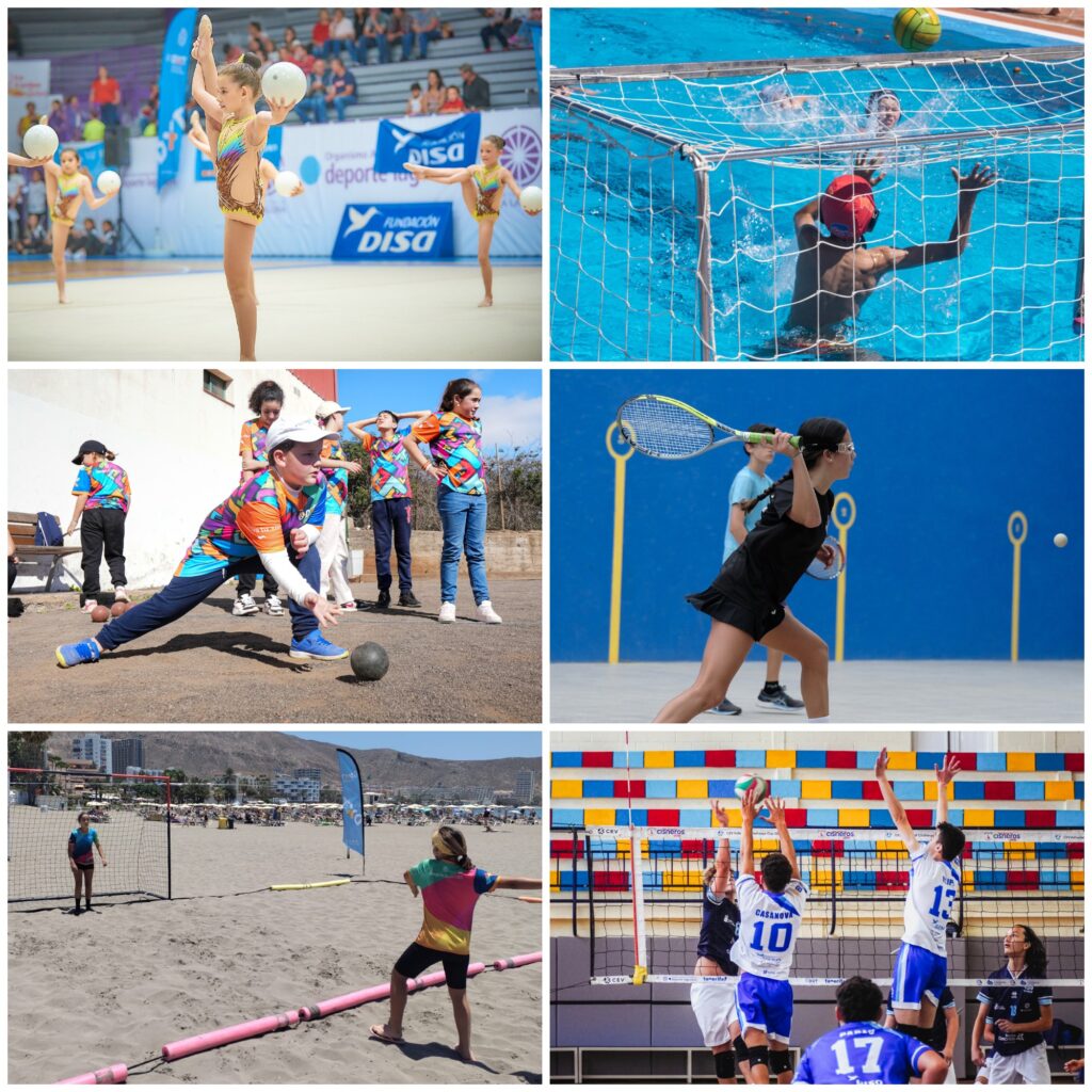 La trigésima jornada de los Juegos Cabildo programa seis modalidades deportivas en toda la Isla