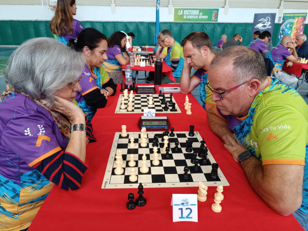 Los Realejos acoge la segunda jornada de ajedrez de los Juegos Máster