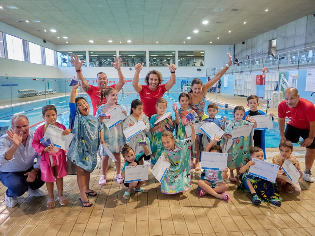 El Complejo Deportivo de Tenerife Santa Cruz-Ofra clausura la temporada de invierno de su Escuela de Natación