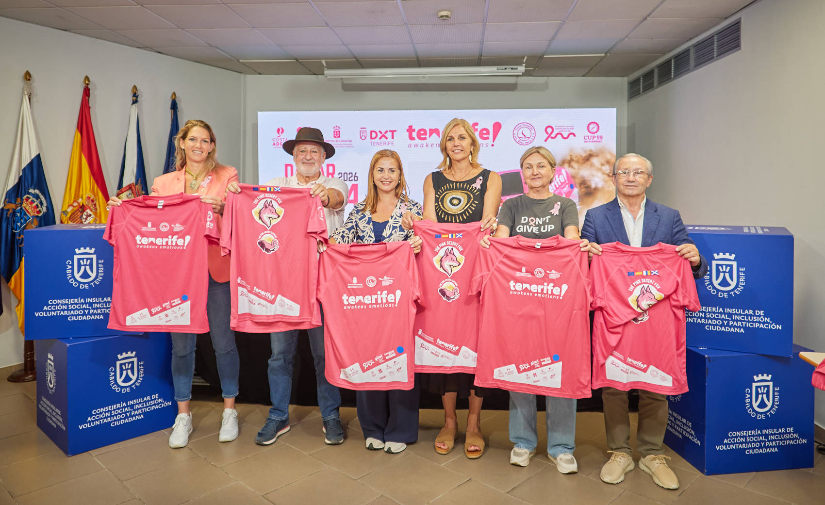 El Cabildo apoya la participación solidaria del piloto Rafael Lesmes en el Dakar 2026