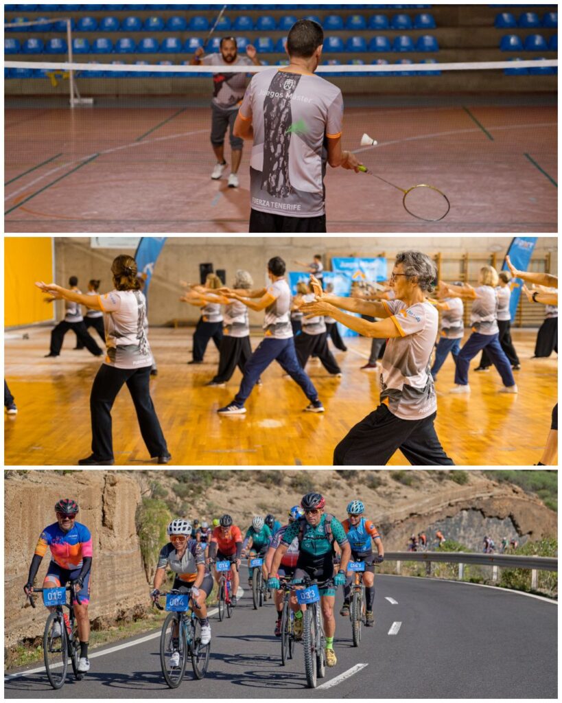 Los Juegos Máster organizan este fin de semana tres nuevas jornadas deportivas para mayores de 30 años