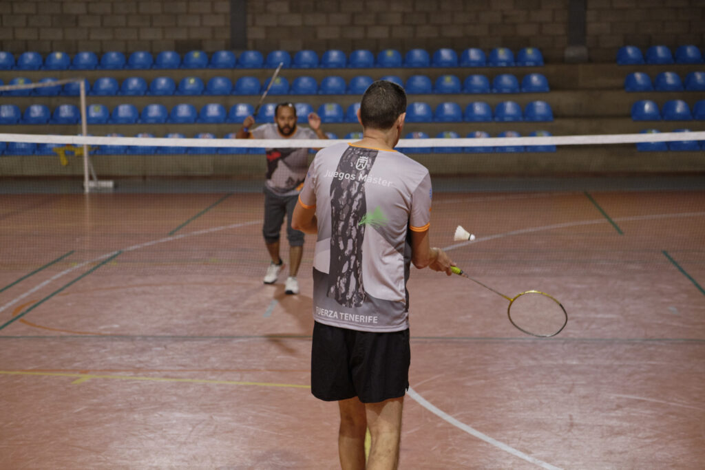 Los Juegos Máster estrenan bádminton en Granadilla de Abona