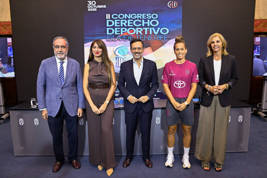 El Auditorio de Tenerife se convierte en el epicentro internacional del Derecho Deportivo
