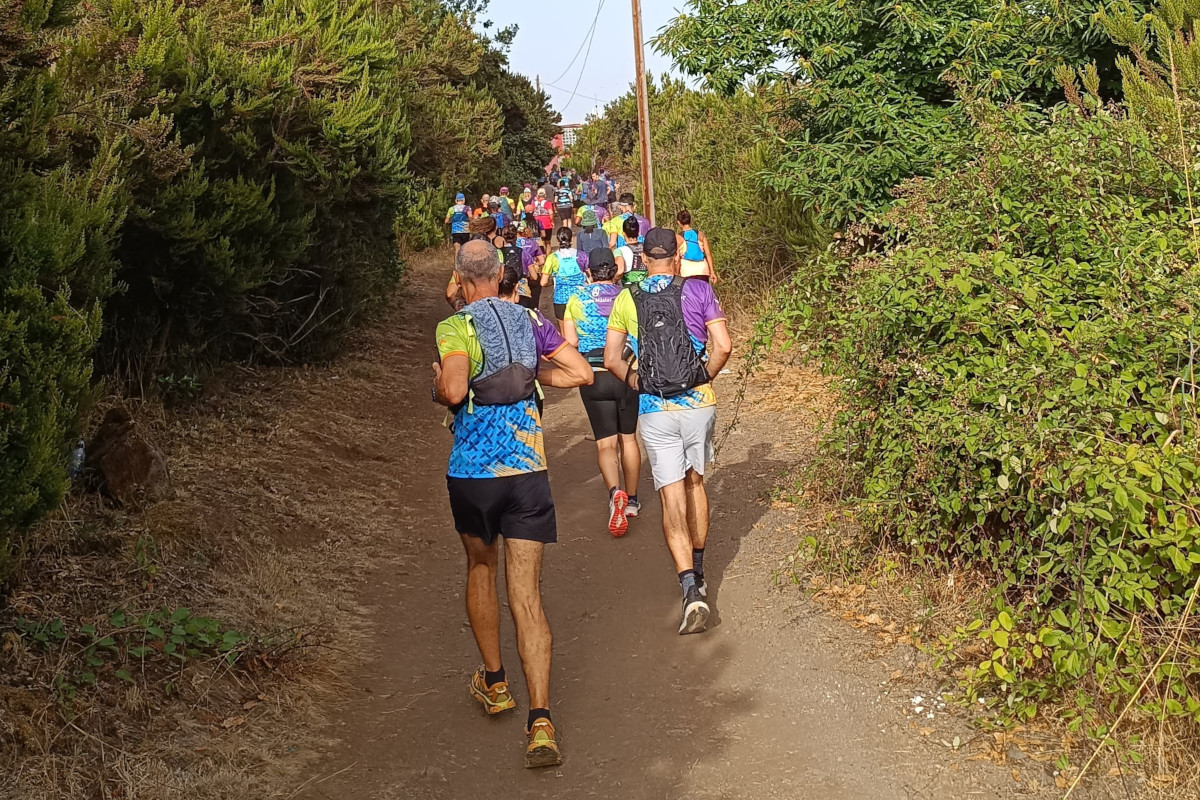 El trail se despide de los VIII Juegos Máster con una ruta circular en Garachico