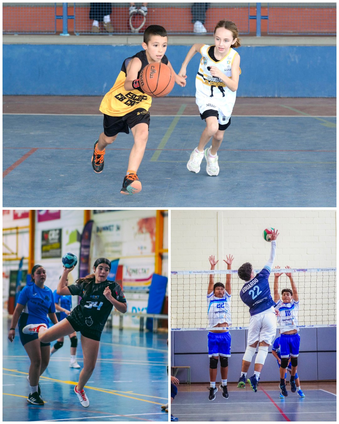Los XXXIX Juegos Cabildo mantienen su actividad deportiva durante el puente de diciembre