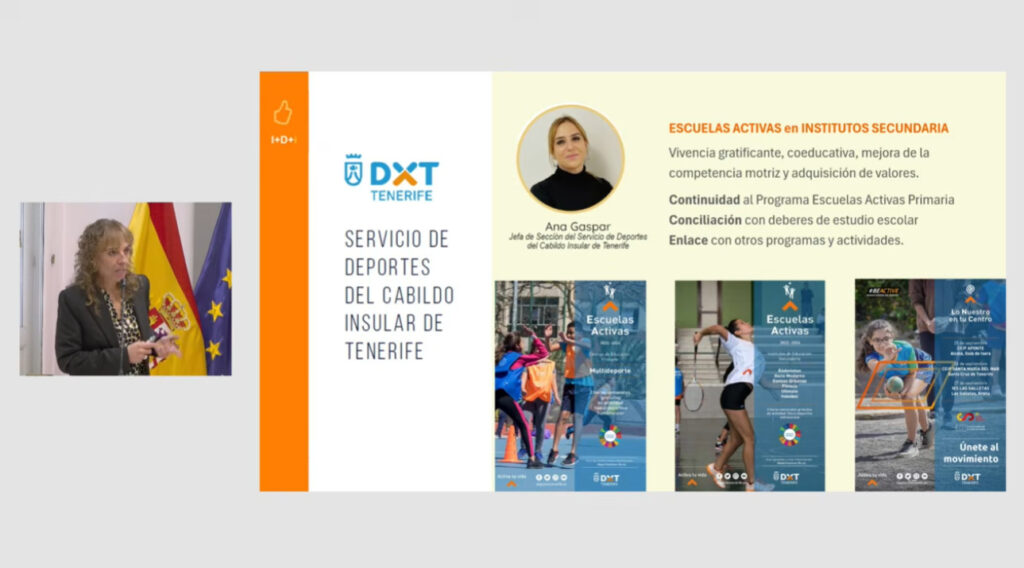 El Cabildo de Tenerife, referente nacional en la promoción de la actividad física entre las adolescentes
