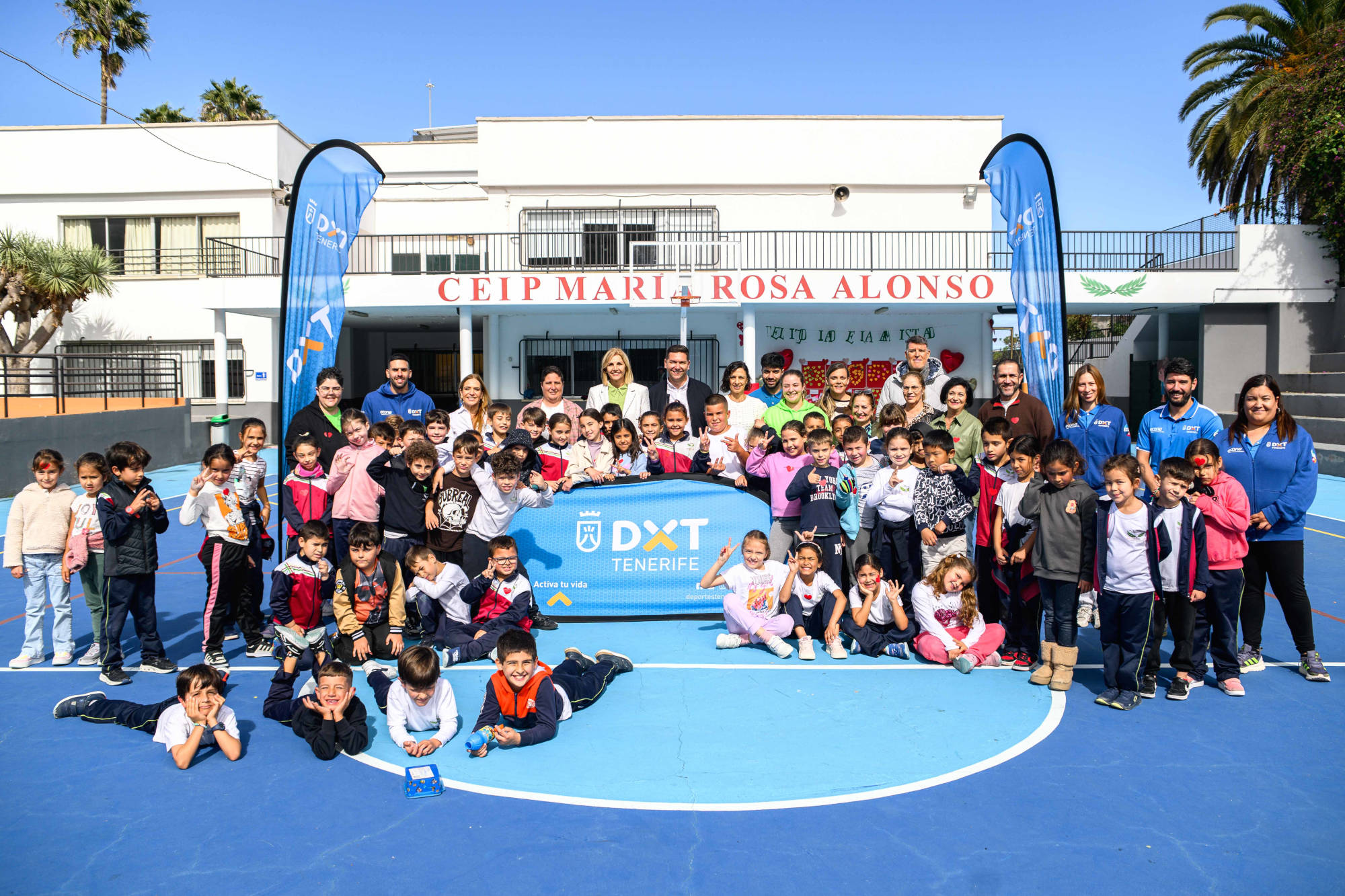 El Cabildo ‘activa’ los recreos de los centros educativos de Tenerife