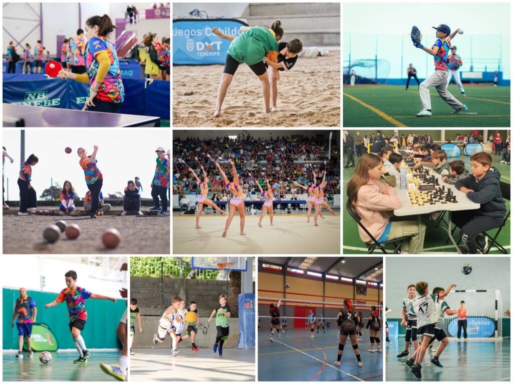 Los XXXIX Juegos Cabildo movilizan este fin de semana a más de dos mil jóvenes en diez modalidades deportivas