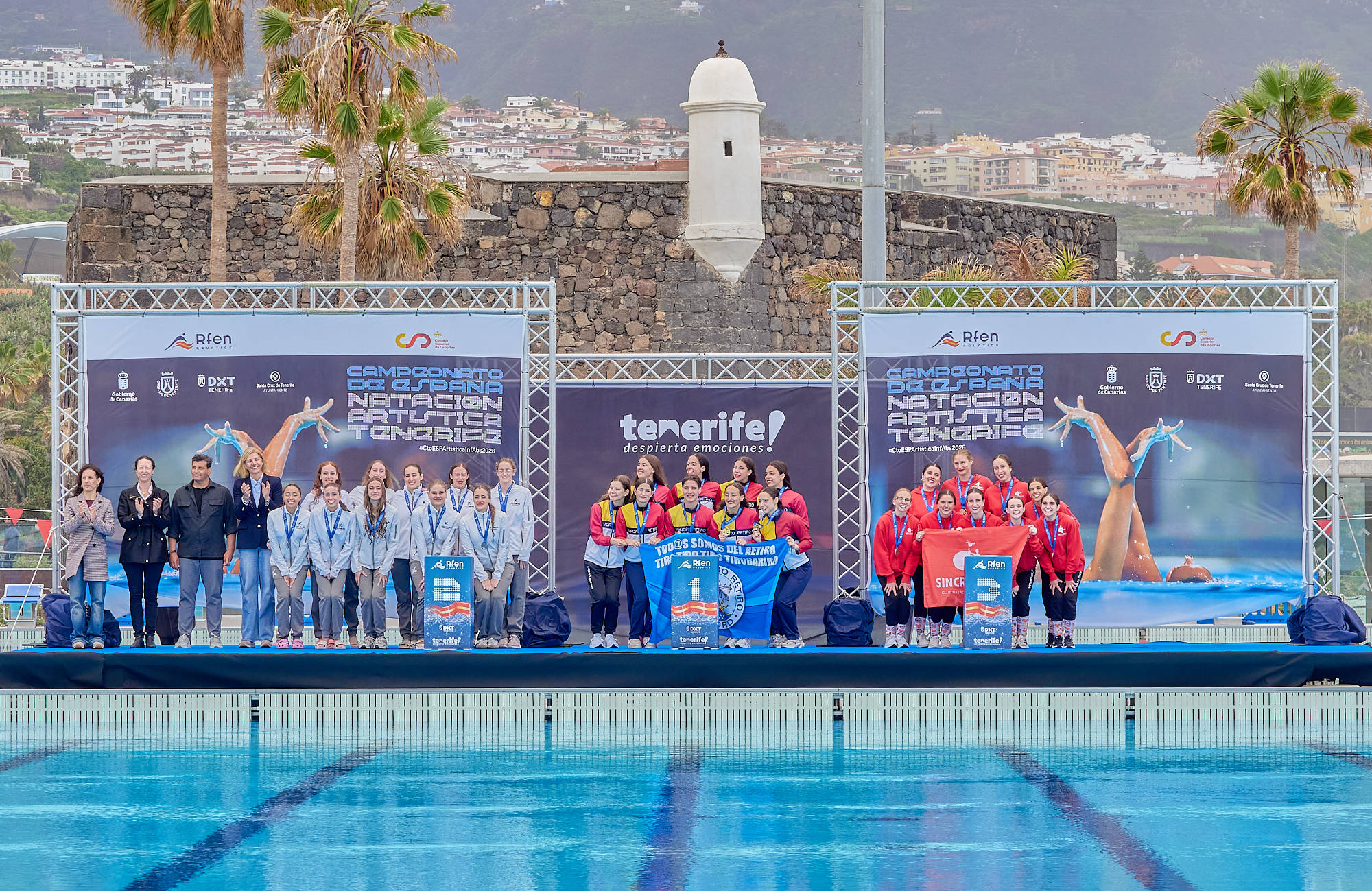 Cierre del Campeonato de España de Natación Artística en el CDAT, tras tres días espectaculares y con un nivel altísimo