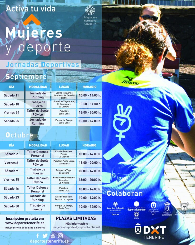 Vuelven las Jornadas Mujeres y Deporte en formato presencial