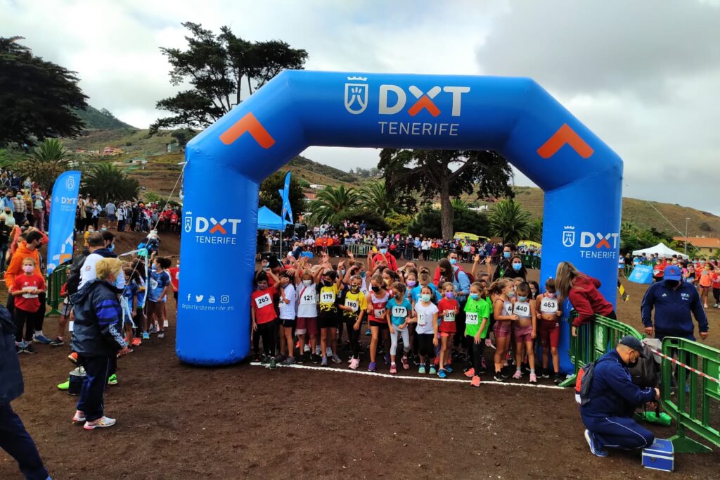 Más de 900 deportistas se dieron cita en la competición de Campo a Través de los XXXV Juegos Cabildo de Tenerife