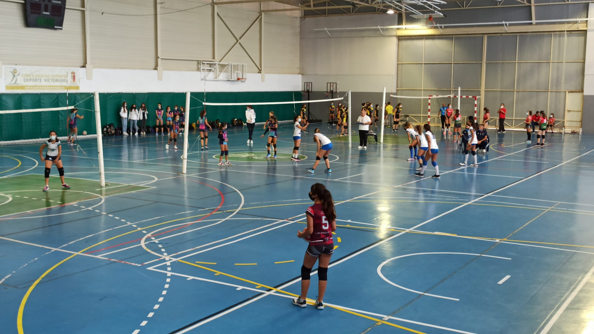 Se reanuda la actividad de los XXXV Juegos Cabildo de Tenerife con la jornada de Voleibol