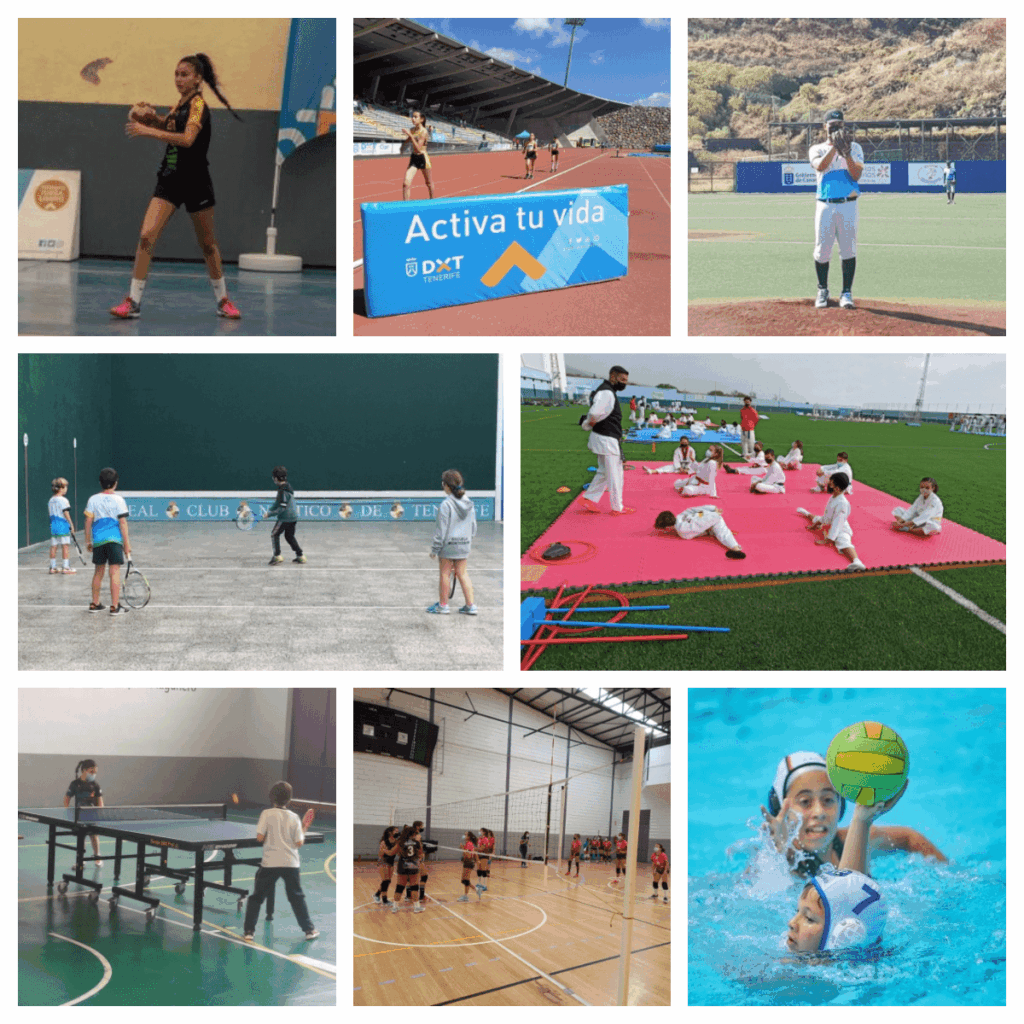Actividad intensa en la jornada de este fin de semana de los XXXV Juegos Cabildo de Tenerife