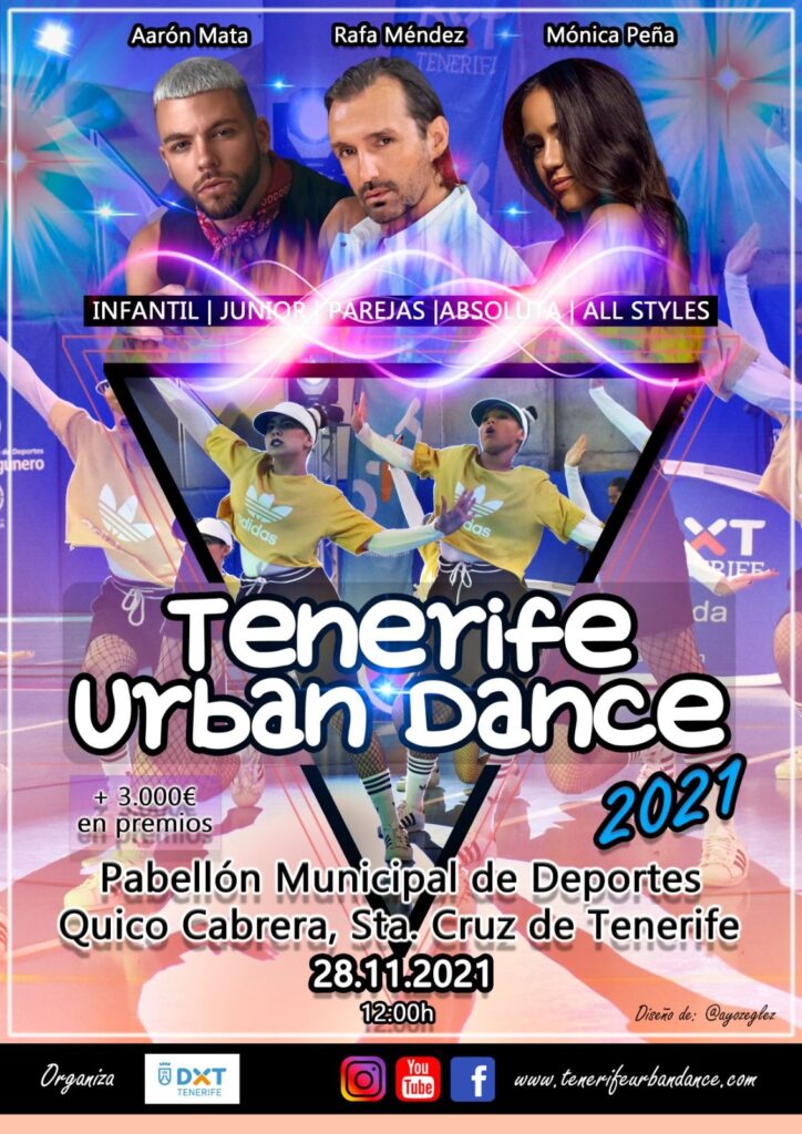 El Tenerife Urban Dance 2021 se celebrará en el Pabellón Quico Cabrera de Santa Cruz (foto 2)