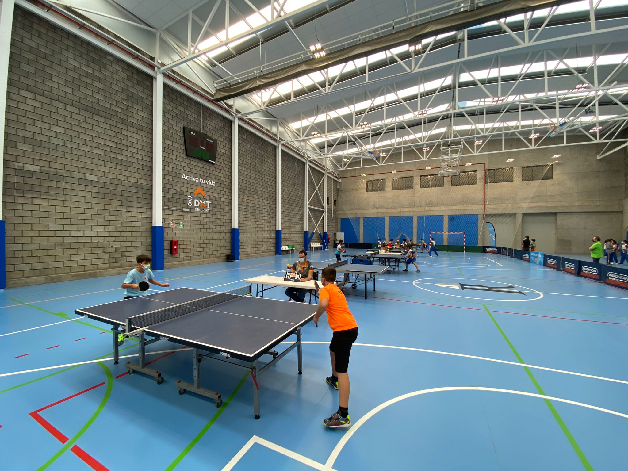 Más de medio millar de niños y niñas fueron protagonistas en la pasada jornada de los XXXV Juegos Cabildo de Tenerife