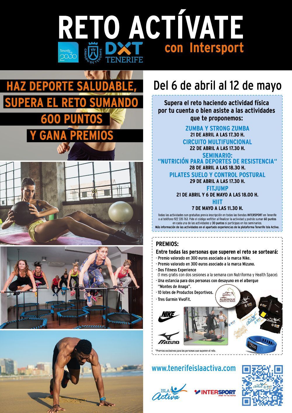 El Cabildo pone en marcha el tercer reto del programa Tenerife Isla Activa para fomentar la actividad física