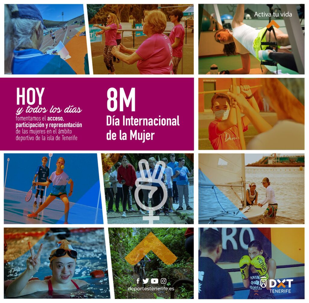 El Área de Deportes reivindica la importancia de la práctica de actividad físico-deportiva para todas las mujeres en el Día Internacional de las Mujer