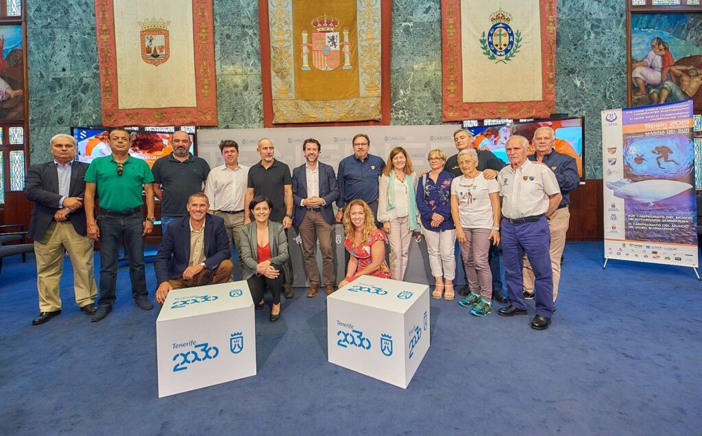 Las aguas de Tenerife acogerán los Campeonatos del Mundo de Fotografía y Vídeo Submarino